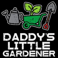 Kids Daddys Little Gardener Gardening Kids Toddlers Drawstring Bag