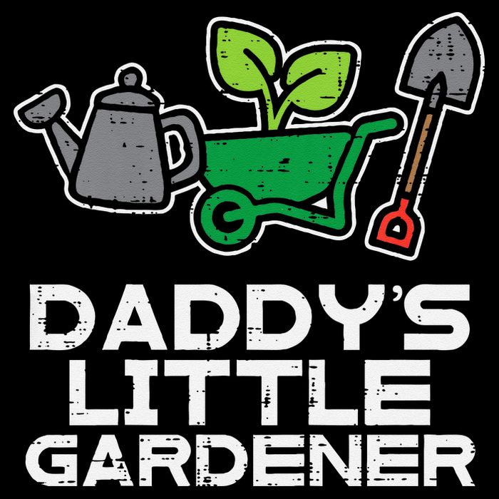 Kids Daddys Little Gardener Gardening Kids Toddlers Drawstring Bag