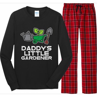 Kids Daddys Little Gardener Gardening Kids Toddlers Long Sleeve Pajama Set