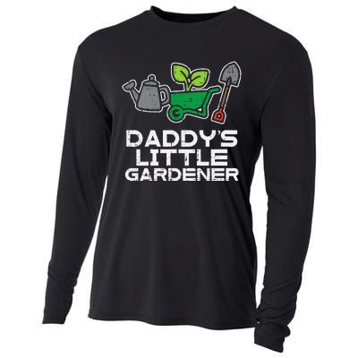 Kids Daddys Little Gardener Gardening Kids Toddlers Cooling Performance Long Sleeve Crew