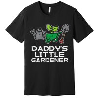 Kids Daddys Little Gardener Gardening Kids Toddlers Premium T-Shirt