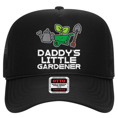Kids Daddys Little Gardener Gardening Kids Toddlers Trucker Hat