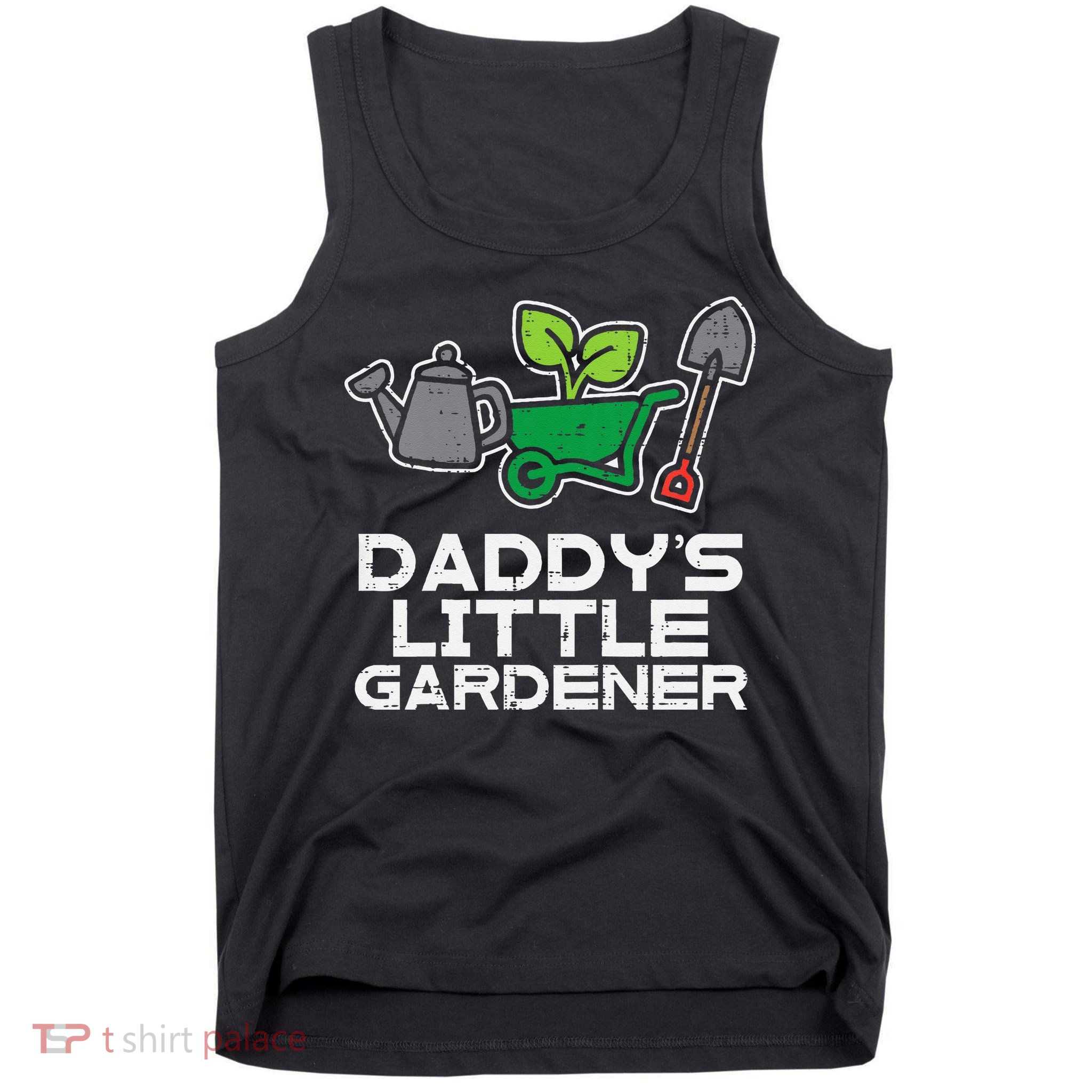 Kids Daddys Little Gardener Gardening Kids Toddlers Tank Top
