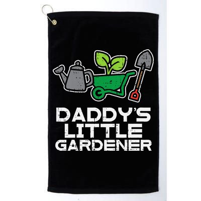 Kids Daddys Little Gardener Gardening Kids Toddlers Golf Towel