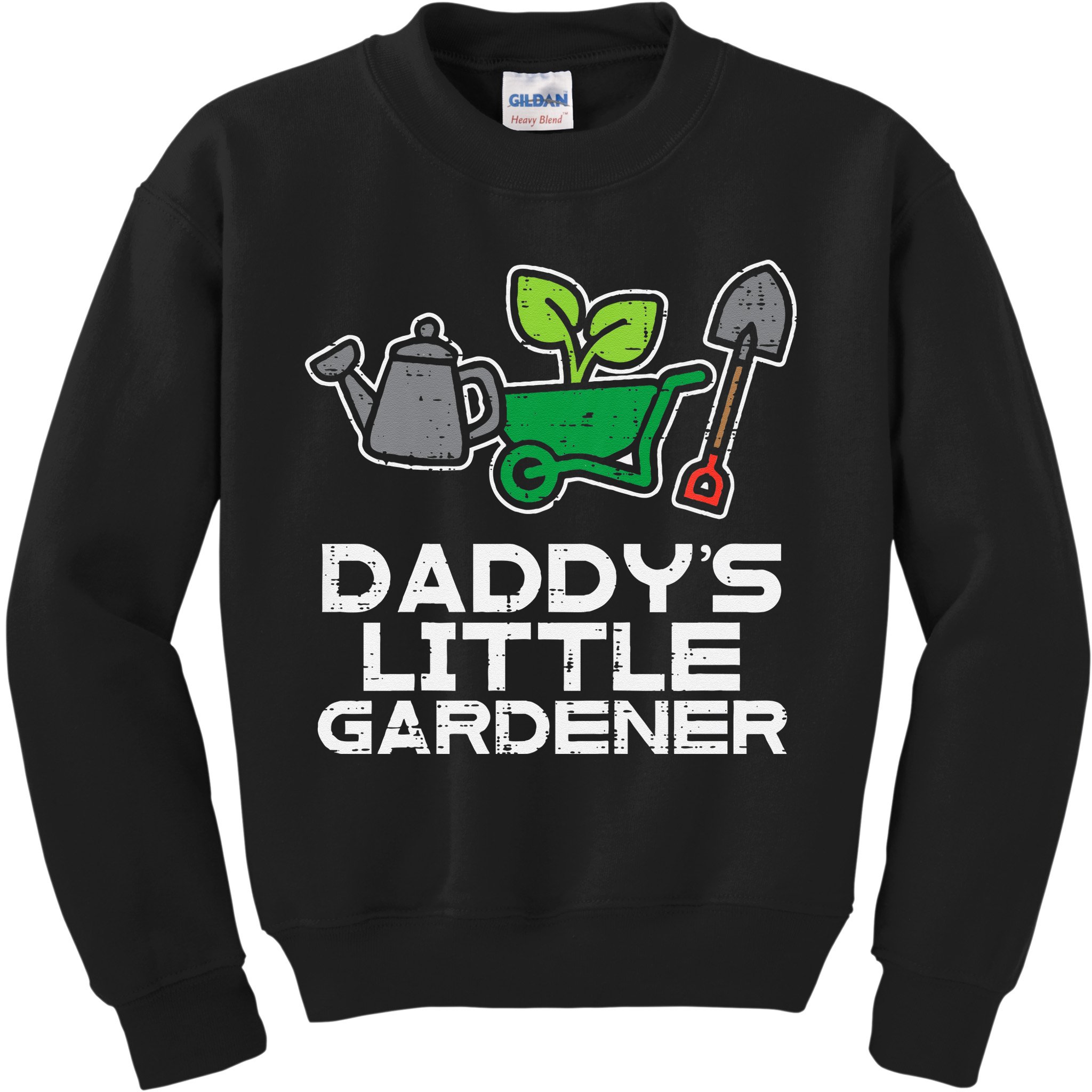 Kids Daddys Little Gardener Gardening Kids Toddlers Kids Sweatshirt