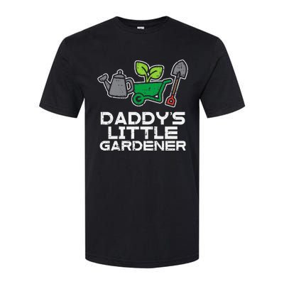 Kids Daddys Little Gardener Gardening Kids Toddlers Softstyle® CVC T-Shirt