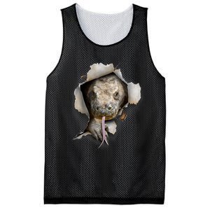 Komodo Dragon Lover Reptile Lover Komodo Dragon Mesh Reversible Basketball Jersey Tank