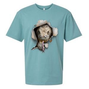 Komodo Dragon Lover Reptile Lover Komodo Dragon Sueded Cloud Jersey T-Shirt