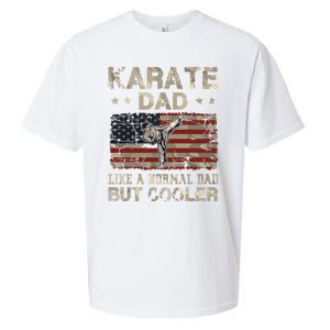 Karate Dad Like A Normal Dad But Cooler Fathers Day Sueded Cloud Jersey T-Shirt