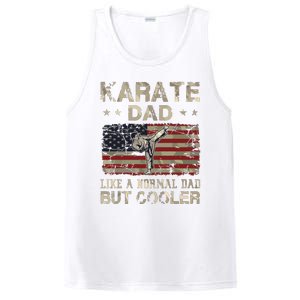 Karate Dad Like A Normal Dad But Cooler Fathers Day PosiCharge Competitor Tank