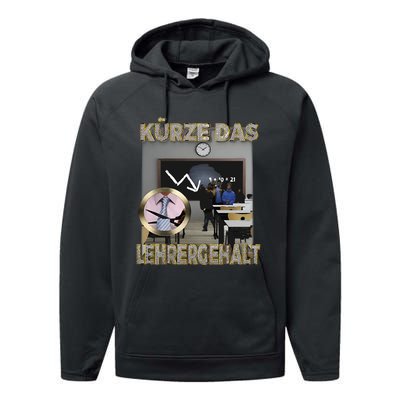 Kürze Das Lehrergehalt Performance Fleece Hoodie