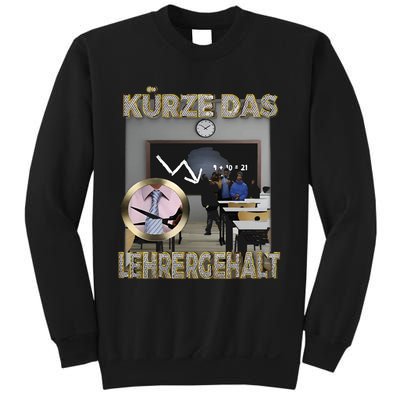 Kürze Das Lehrergehalt Sweatshirt