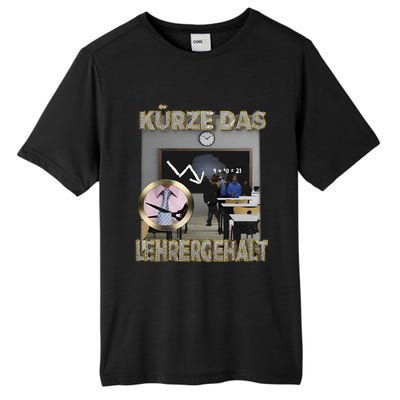 Kürze Das Lehrergehalt Tall Fusion ChromaSoft Performance T-Shirt