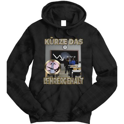 Kürze Das Lehrergehalt Tie Dye Hoodie