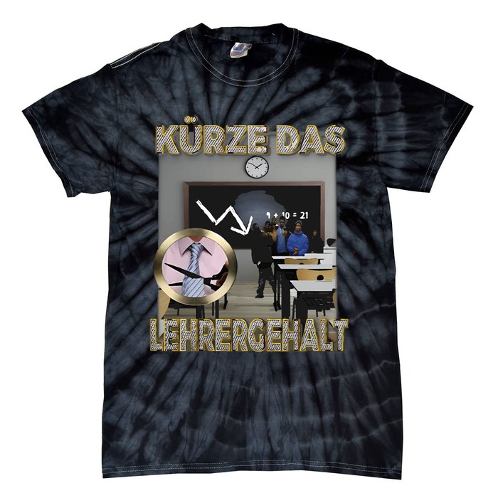 Kürze Das Lehrergehalt Tie-Dye T-Shirt