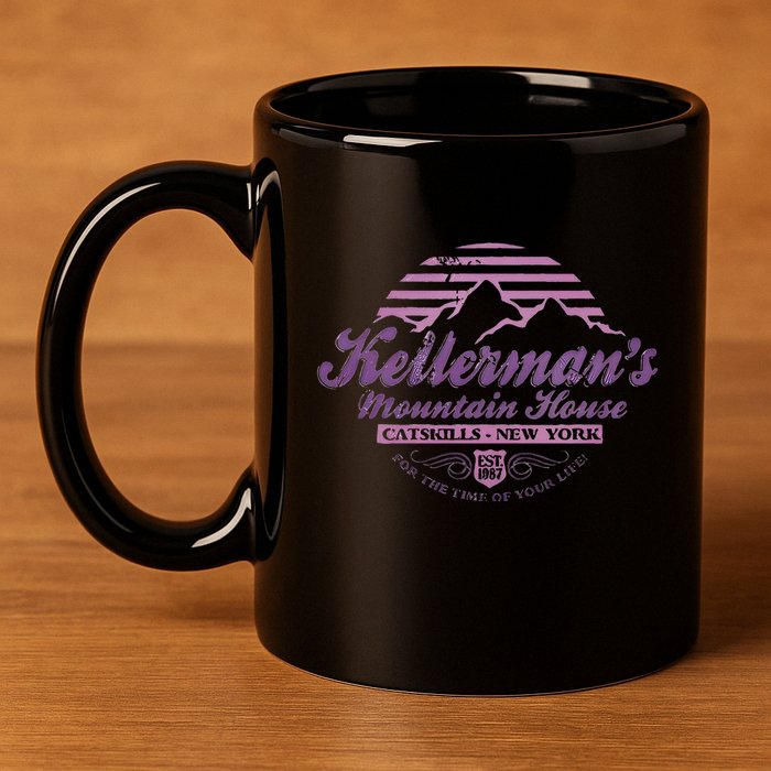 Kellermans Dance Mountain 90s House 11oz C Handle Ceramic Mug
