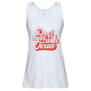 Kids Dont Mess With The Texas People Baby Texas Boy Texas Ladies Essential Flowy Tank