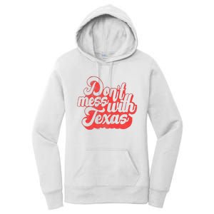 Kids Dont Mess With The Texas People Baby Texas Boy Texas Women's Pullover Hoodie