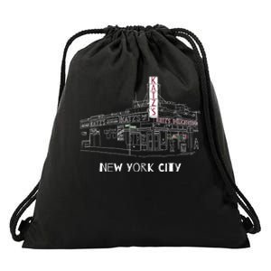 Kat'z Deli New York City For Reuben Sandwich Fans Drawstring Bag