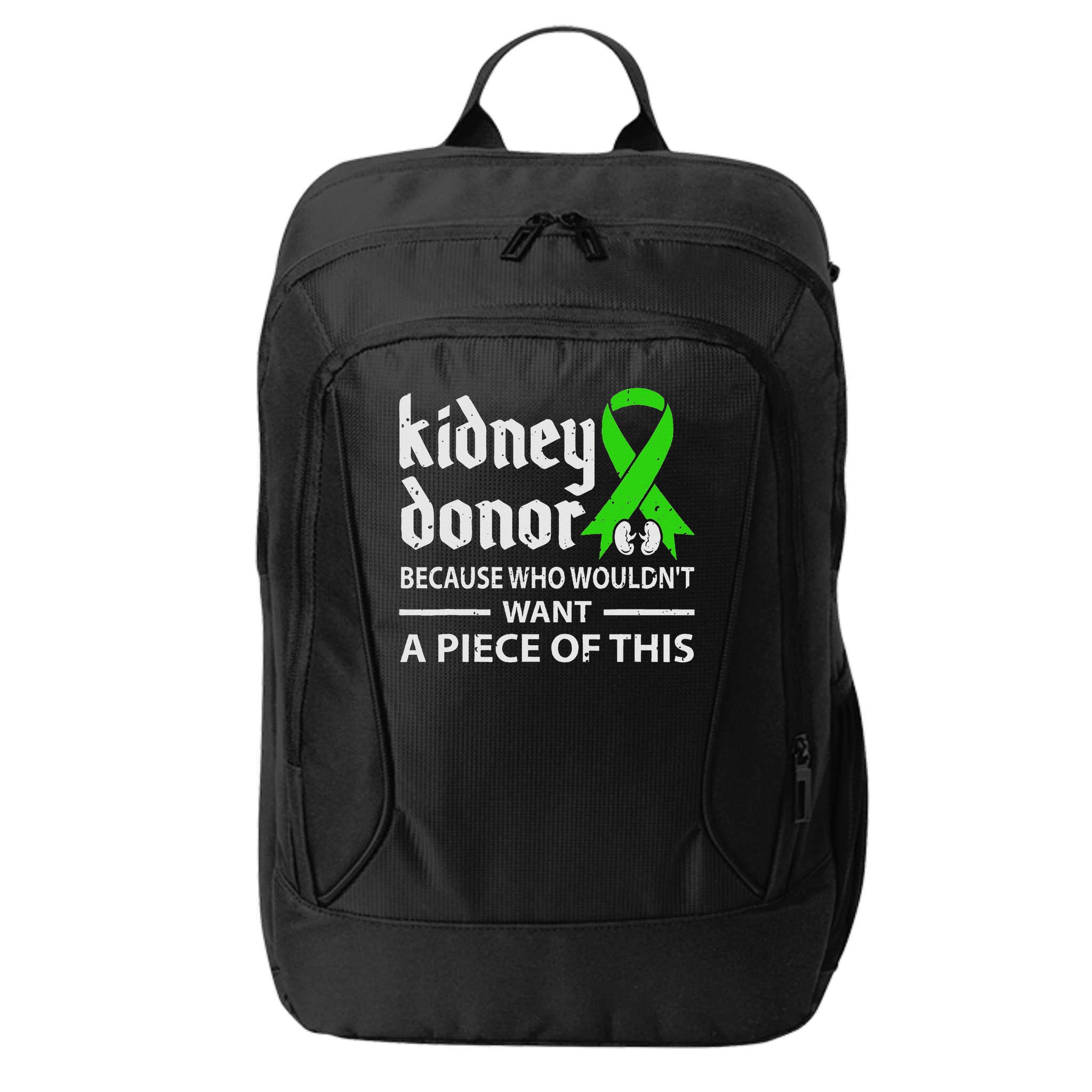 Kidney Donor Organ Transplant Gift City Backpack