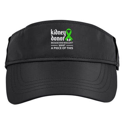 Kidney Donor Organ Transplant Gift Adult Drive Performance Visor