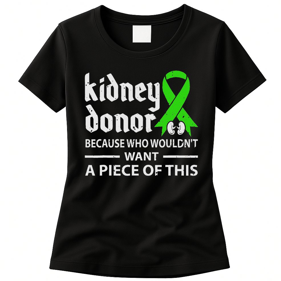 Kidney Donor Organ Transplant Gift Womens T-Shirt