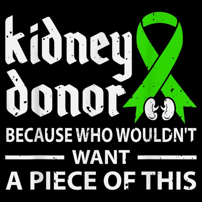 Kidney Donor Organ Transplant Drawstring Bag