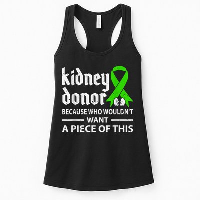 Kidney Donor Organ Transplant Womens Tank Top