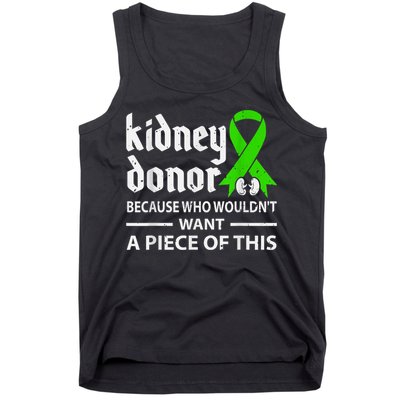 Kidney Donor Organ Transplant Tank Top