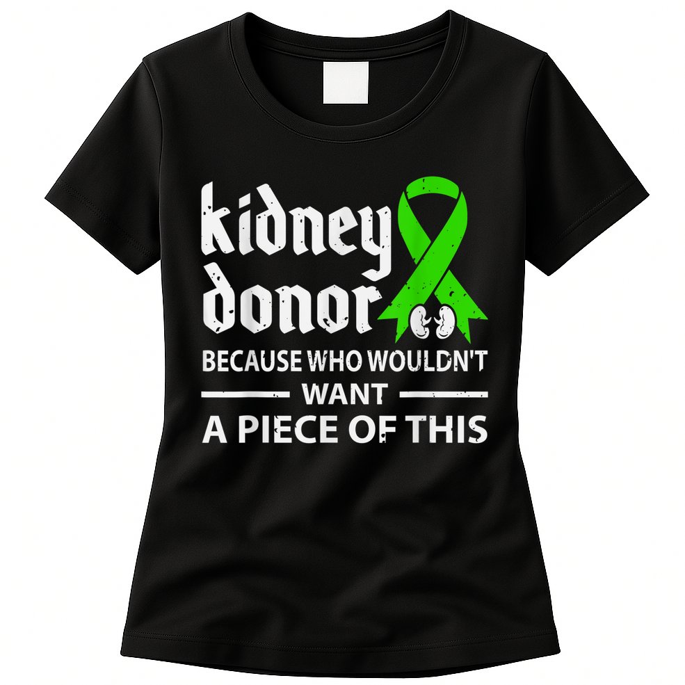 Kidney Donor Organ Transplant Womens T-Shirt