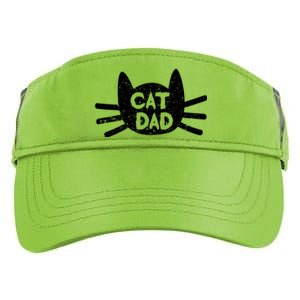 Kitty Daddy Papa Fathers Day Cat Dad Adult Drive Performance Visor