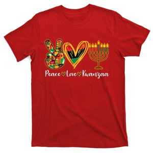 Kwanzaa Decorations Peace Love Kwanzaa Candles T-Shirt