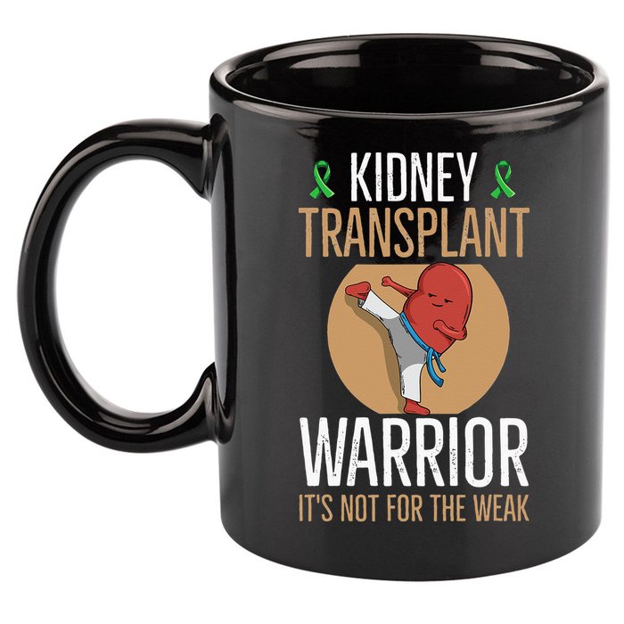 Kidney Donation Quote For A Kidney Recipient 11oz C Handle Ceramic Mug