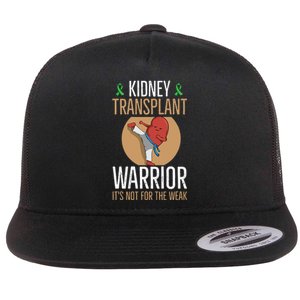 Kidney Donation Quote For A Kidney Recipient Flat Bill Trucker Hat