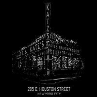 Katz Delicatessen Restaurant, Vintage Deli New York Backpack