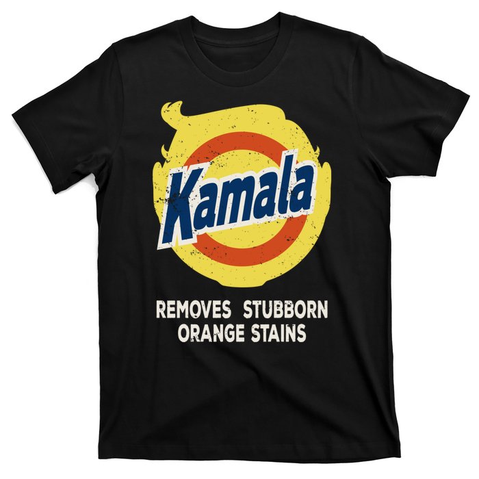 Kamala Detergent Removes Stubborn Orange Stains Antitrump T-Shirt