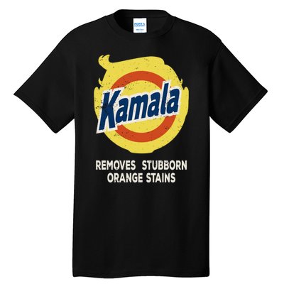 Kamala Detergent Removes Stubborn Orange Stains Antitrump Tall T-Shirt