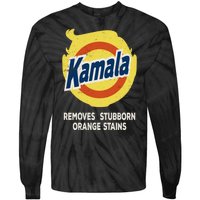 Kamala Detergent Removes Stubborn Orange Stains Antitrump Tie-Dye Long Sleeve Shirt