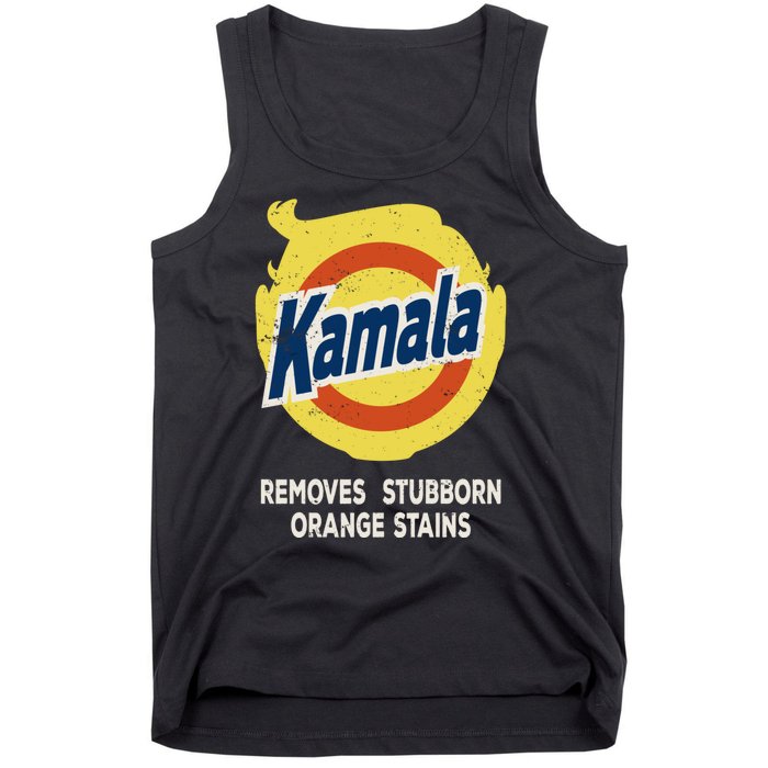 Kamala Detergent Removes Stubborn Orange Stains Antitrump Tank Top