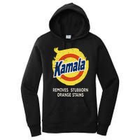 Kamala Detergent Removes Stubborn Orange Stains Anti Trump Women's Pullover Hoodie