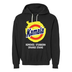 Kamala Detergent Removes Stubborn Orange Stains Antitrump Garment-Dyed Fleece Hoodie