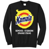 Kamala Detergent Removes Stubborn Orange Stains Antitrump Tall Sweatshirt