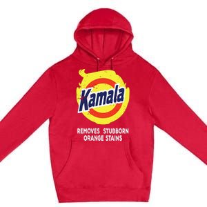 Kamala Detergent Removes Stubborn Orange Stains Antitrump Premium Pullover Hoodie