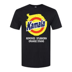 Kamala Detergent Removes Stubborn Orange Stains Antitrump Softstyle CVC T-Shirt