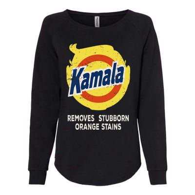 Kamala Detergent Removes Stubborn Orange Stains Antitrump Womens California Wash Sweatshirt