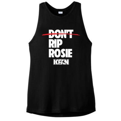 Kfan1003 DonT Rip Rosie Ladies PosiCharge Tri-Blend Wicking Tank