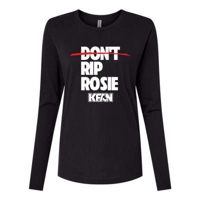 Kfan1003 DonT Rip Rosie Womens Cotton Relaxed Long Sleeve T-Shirt