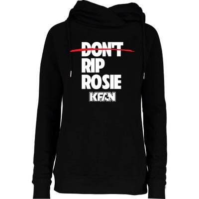 Kfan1003 DonT Rip Rosie Womens Funnel Neck Pullover Hood