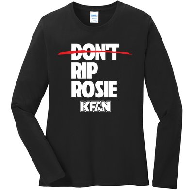 Kfan1003 DonT Rip Rosie Ladies Long Sleeve Shirt