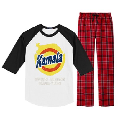 Kamala Detergent Removes Stubborn Orange Stains Antitrump Raglan Sleeve Pajama Set